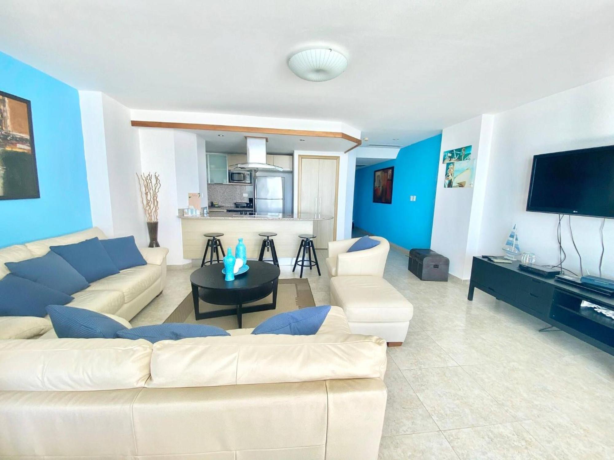 Marbella 2Bedroom Beachfrom Apt سان بيدرو دي ماكوريس المظهر الخارجي الصورة