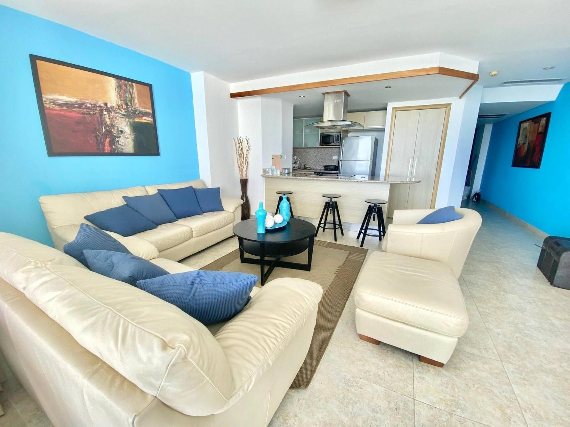 Marbella 2Bedroom Beachfrom Apt سان بيدرو دي ماكوريس المظهر الخارجي الصورة